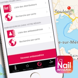 Abonnement de géolocalisation de La Nail Revolution