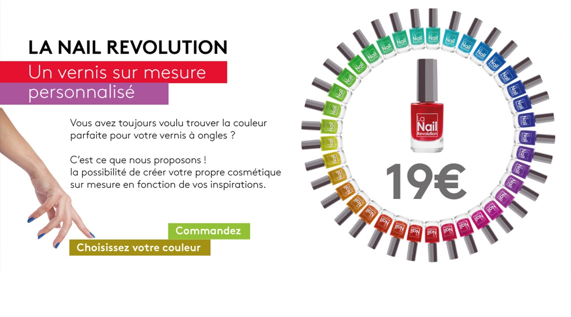 Un vernis à ongles sur mesure personnalisé - La Nail Revolution